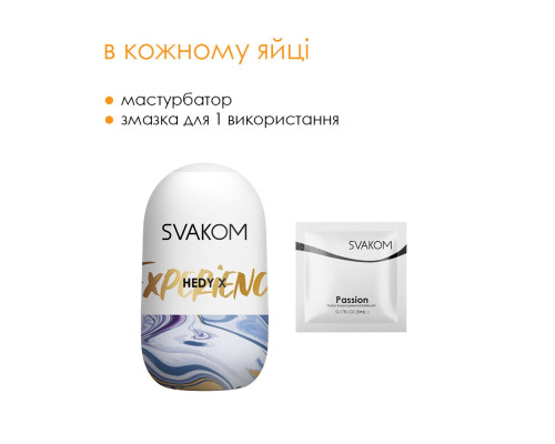 Набір яєць мастурбаторів Svakom Hedy X- Experience