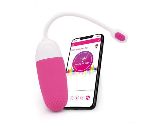 Смарт-віброяйце Magic Motion Vini Pink, керування зі смартфона