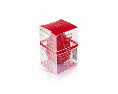 Збудливий крем для сосків EXSENS Oh My Strawberry (8 мл) з жожоба і маслом Ши, їстівний