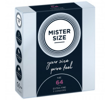 Презервативы Mister Size 64 (3 pcs)