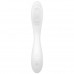 Вібратор із перлинною стимуляцією точки G Satisfyer Rrrolling Pleasure White