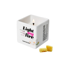 Масажна свічка Love To Love LIGHT MY FIRE Musc (80 мл) без парабенів і консервантів