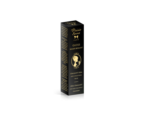 Стимулювальний блиск для губ Plaisirs Secrets Stimulating Oral Gloss Baiser Brulant (7 мл)