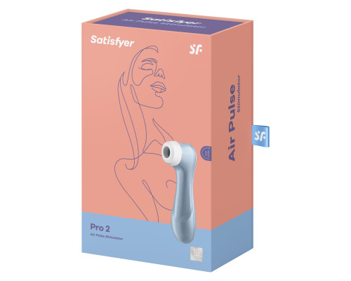 Вакуумний стимулятор Satisfyer Pro 2 Blue