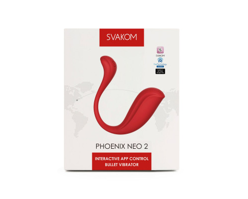 Інтерактивне смарт віброяйце Svakom Phoenix Neo 2