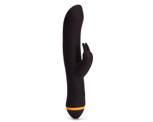 Вібратор-кролик Pornhub Turbo Rabbit, роздільне керування, намистинка для клітора, soft-touch силіко