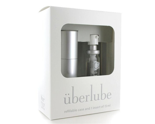 Распродажа!!! Премиум лубрикант на силиконовой основе Uberlube Good-to-Go Silver 15мл (срок 03.2024)