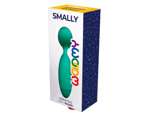 Міні-вібромасажер Wooomy Smally Mini Wand Turquoise