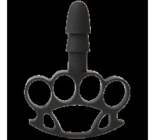 Тримач-кастет Doc Johnson з кріпленням Vac-U-Lock - Knuckle Up для іграшок
