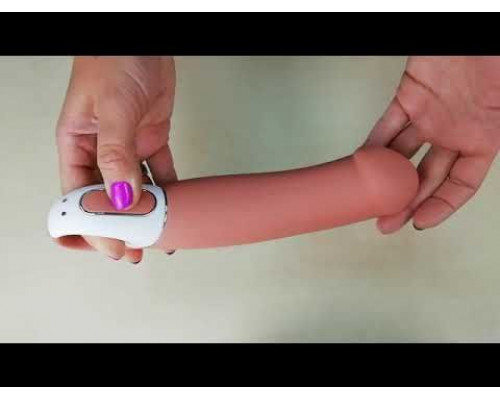 Потужний вібратор Satisfyer Vibes Master, гнучкий литий силікон, 12 режимів роботи, діаметр 46 мм