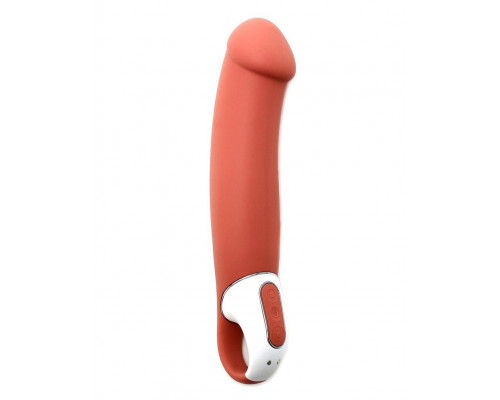 Потужний вібратор Satisfyer Vibes Master, гнучкий литий силікон, 12 режимів роботи, діаметр 46 мм