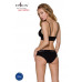 Трусики з широкою гумкою і мереживом Passion PS001 PANTIES black, size M