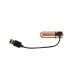 Віброкуля PowerBullet - First-Class Bullet 2.5" with Key Chain Pouch, Rose Gold