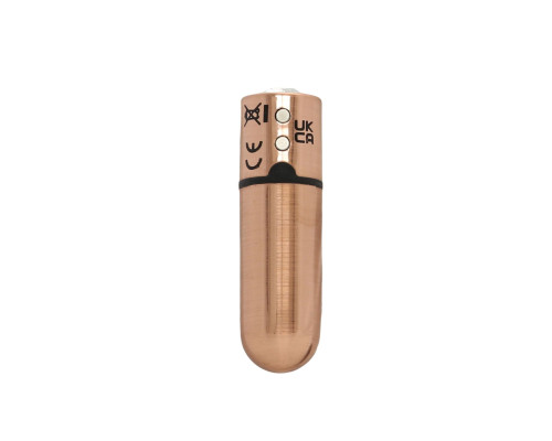 Віброкуля PowerBullet - First-Class Bullet 2.5" with Key Chain Pouch, Rose Gold