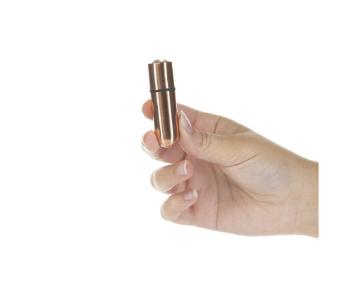 Віброкуля PowerBullet - First-Class Bullet 2.5" with Key Chain Pouch, Rose Gold