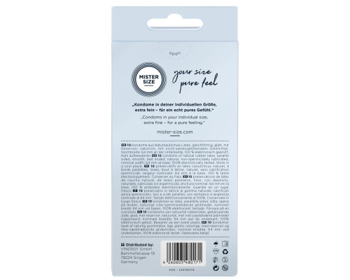 Презервативы Mister Size 64 (10 pcs)