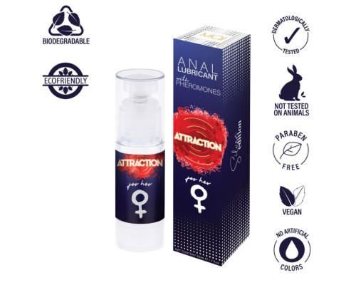 Смазка для анального секса MAI Attraction Anal for Her (50 мл) на водной основе с феромонами