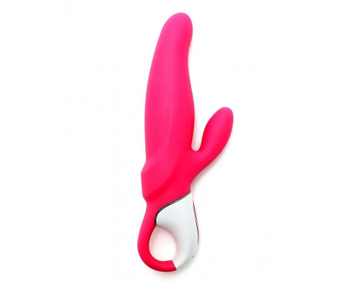 Потужний вібратор кролик Satisfyer Vibes Mr. Rabbit, два мотори, литий силікон, 12 режимів роботи