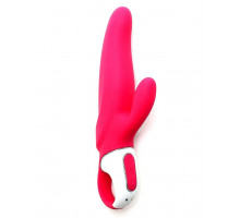 Потужний вібратор кролик Satisfyer Vibes Mr. Rabbit, два мотори, литий силікон, 12 режимів роботи