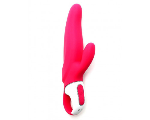 Потужний вібратор кролик Satisfyer Vibes Mr. Rabbit, два мотори, литий силікон, 12 режимів роботи