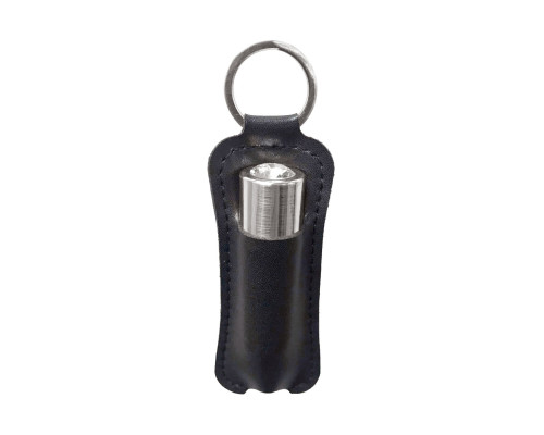 Віброкуля PowerBullet - First-Class Bullet 2.5" with Key Chain Pouch, Silver