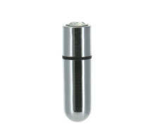 Віброкуля PowerBullet - First-Class Bullet 2.5" with Key Chain Pouch, Silver