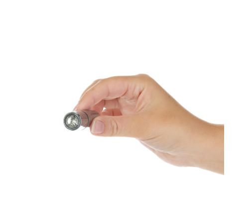 Віброкуля PowerBullet - First-Class Bullet 2.5" with Key Chain Pouch, Silver