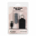 Віброкуля PowerBullet - First-Class Bullet 2.5" with Key Chain Pouch, Silver
