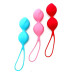 Вагінальні кульки Satisfyer V Balls (3 пари), діаметр 3,4см, вага 79-114-150гр, монолітні