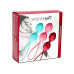 Вагінальні кульки Satisfyer V Balls (3 пари), діаметр 3,4см, вага 79-114-150гр, монолітні