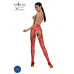 Еротичні колготки-бодістокінг Passion ECO S001 red