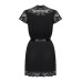 Obsessive 810-PEI-1 peignoir black L/XL