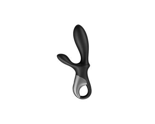 Універсальний смарт вібратор з підігрівом Satisfyer Heat Climax +