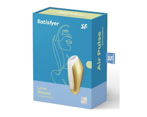 Мініатюрний вакуумний стимулятор Satisfyer Love Breeze Yellow