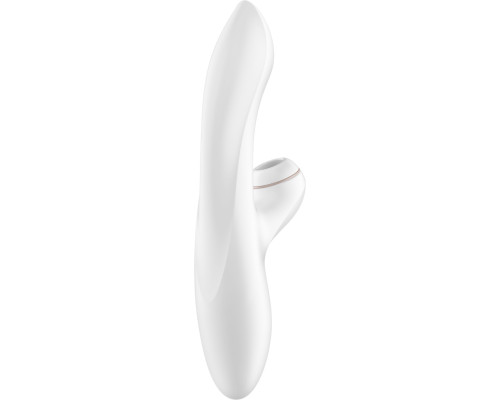 Вакуумный вибратор-кролик Satisfyer Pro Plus G-Spot Rabbit, первый кролик с вакуумом и вибрацией