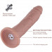Фалоімітатор 10.2″ з вібрацією для секс-машин Hismith Silicone Dildo with Vibe, знімний конектор