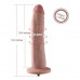 Фалоімітатор 10.2″ з вібрацією для секс-машин Hismith Silicone Dildo with Vibe, знімний конектор