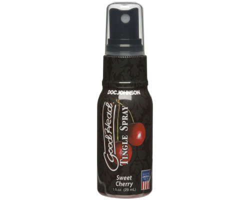 Спрей для мінету Doc Johnson GoodHead Tingle Spray - Sweet Cherry (29 мл) із стимулюючим ефектом