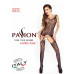 Бодистокинг Passion BS015 black, комбинезон, имитация чулок и пояса