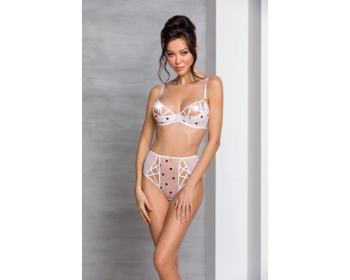 Еротичний комплект з малюнком LOVELIA BIKINI white XXL/XXXL - Passion