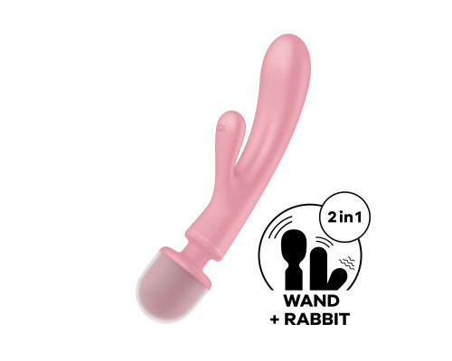 Вібратор 3в1 Satisfyer Triple Lover (Pink)