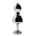 Анальна пробка Wooomy Lollypop Double Ball Metal Plug Red L
