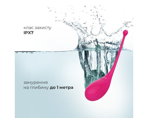 Смарт- віброяйце Adrien Lastic Palpitation з глибокою вібрацією