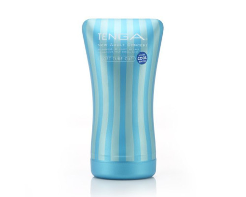 Мастурбатор Tenga Soft Tube Cup Cool Edition з охолоджувальним лубрикантом (м’яка подушечка)