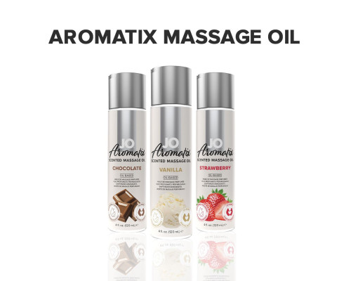 Натуральна масажна олія System JO Aromatix — Massage Oil — Vanilla 120 мл