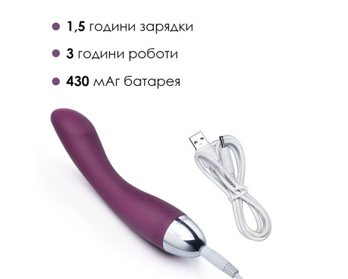 Вібратор для точки G з інтелектуальним режимом Svakom Amy Violet