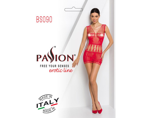 Бодистокинг Passion BS090 red