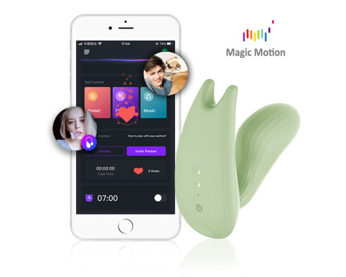 Смарт-вібратор Magic Motion Umi Green