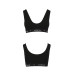 Спортивний топ з широкою гумкою Passion PS004 TOP black, size S