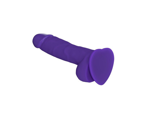 Реалістичний фалоімітатор Strap-On-Me SOFT REALISTIC DILDO Violet - Size XL